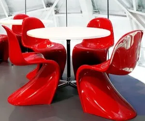 Plastic Verner Panton Chair ABS or S chair