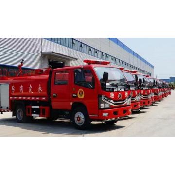 4x2 4x4 6x4 6x6 camión de lucha contra incendios simple