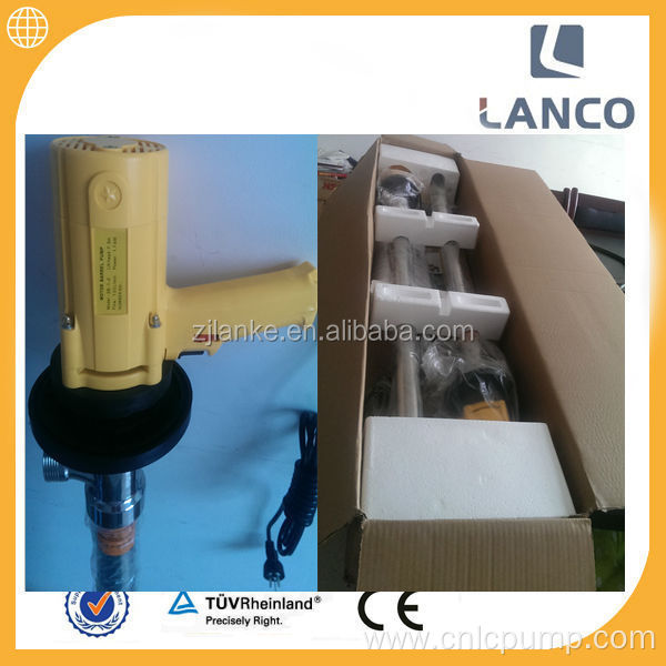 Electric oil barrel pump plastic drum pump