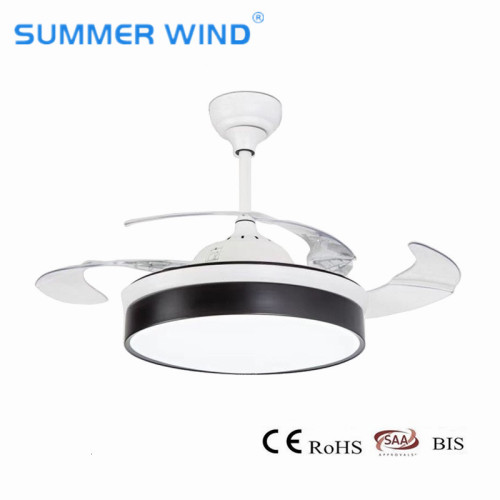 High selling folding simple led ceiling fan