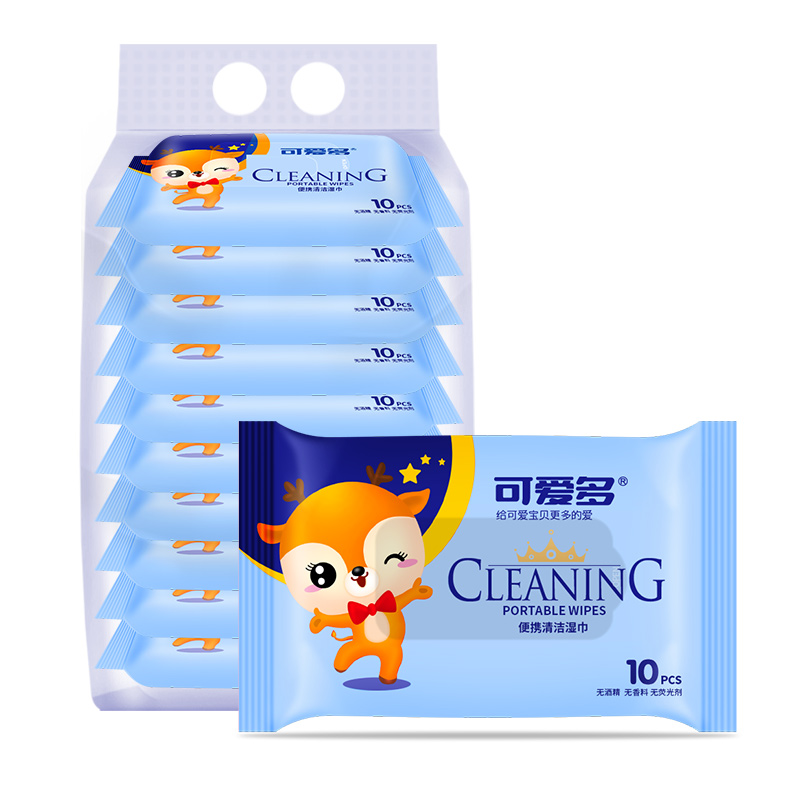 OEM Custom Baby Cleaning Wipes ไม่ระคายเคือง