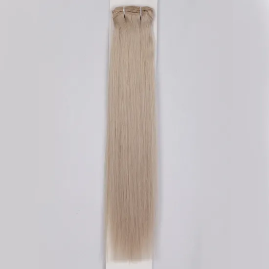 Aisi Hair 10A 100% Brazilian Unprocessed  Human Hair Bundle 20inch Double Drawn Blonde Human Hair Extension For Women