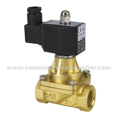 2way Copper Ip65 Hot Water Oil Semi-direct Steam Solenoid Valve 
