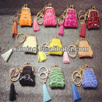 fashion accessory pendant vintage cion bags tassels key chain pendant accessories