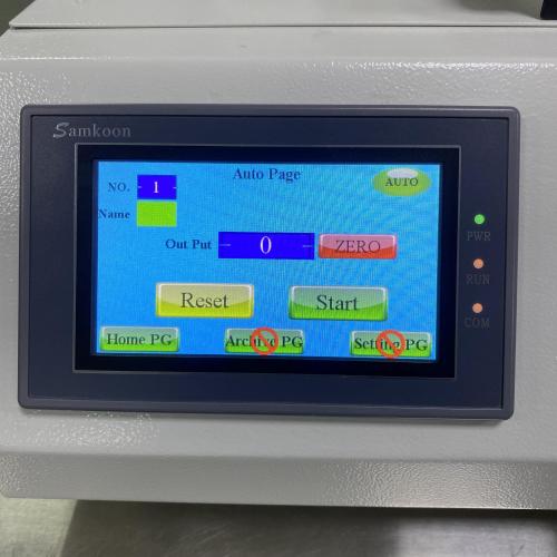 Máquina de tampa de cartucho automático THC/CBD