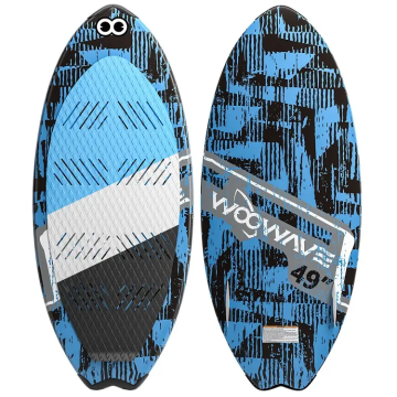 Woowave OEM/ODM 49'' Carbon Fiber Wakesurf Board with Leash for Kids and Adults