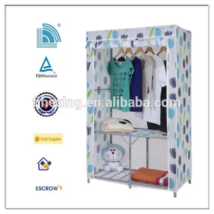 Oxford cloth wardrobe