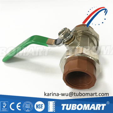 2016 hot sale high quality PPH thread fitting ball valve with reasonable price