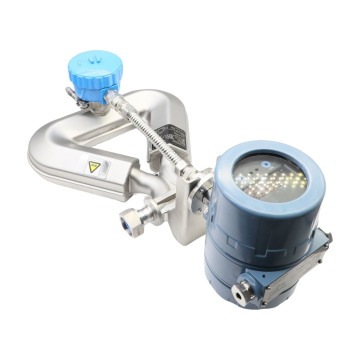 IP67 Exproof Diesel 4 pollici 3 '' yogurt e industria petrolifera commesabile liquore alcolico di massa coriolis con misuratore di flusso di massa Coriolis