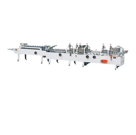 High Speed Crash Lock Bottom Folder Gluing Machine