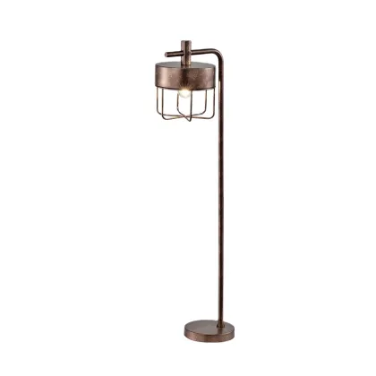 HUAYI Modern Crystal Floor Lamp