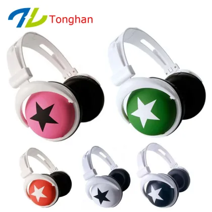 Wired micro headphones cheap gift headphones for advertising