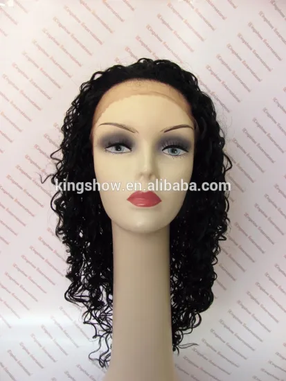 good selling long straight curly full lace wig