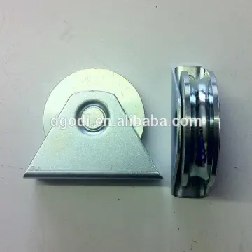 Custom Pulley Wheel / Gate Wheel Including Bracket 100mm