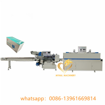 AUTOMATIC CARTON BOX PACK SHRINK WRAP PACKING MACHINE