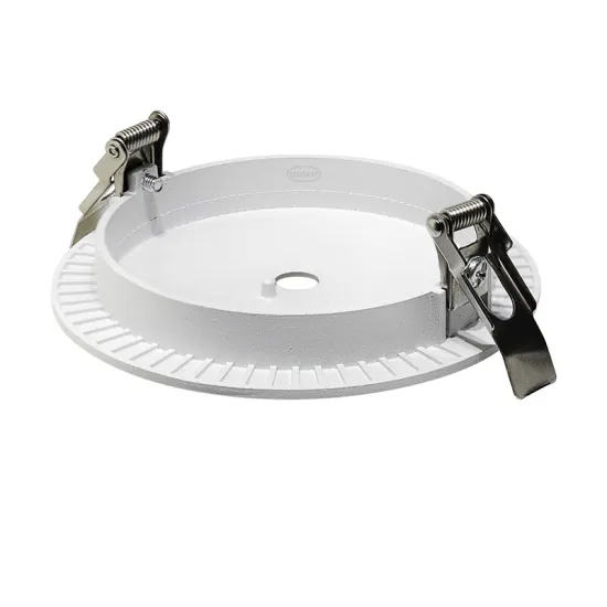 LEDEAST QRT Canopy Ceiling Mount Light Base Plate - Hole Cut 45-120mm White Black Disc