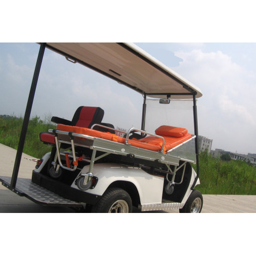 Rescue golf cart for hospital