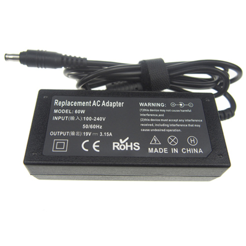 19V 3.15A 60W Adaptador de energia portátil para SAMSUNG