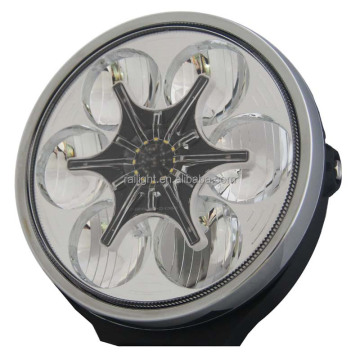 EMARK Approved 9 Inch LED Driving Light - 3 Years Warranty, 10-30V DC, 60W