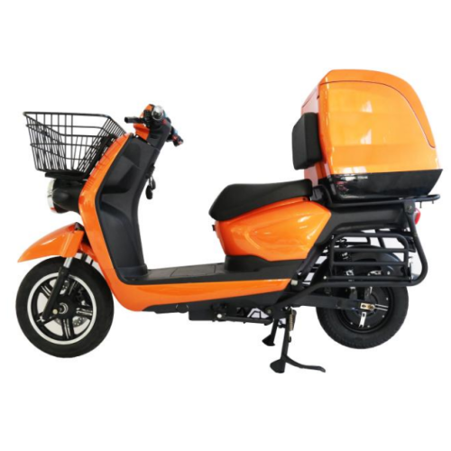 delivery big trunk electric scooter with basket