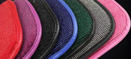 Silver Diamond Car Seat Armrest Pad