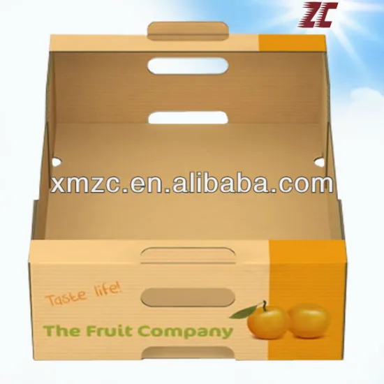 Wholesale Strong Fruit Carton Box for Apple ,Fruit Box for Shipping, Carton Box for Fruits 5 layer carton