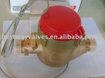 Bronze water meter
