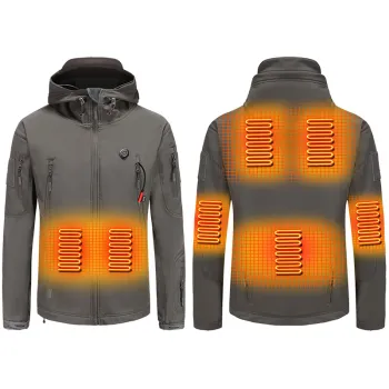USB Heated Jacket for Men - Lightweight Electric Vest for Winter Outdoor Activities