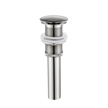 Nickel Brushed Bathroom Popup Drain Accessories