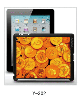 3d Ipad2/3/4 Case,pc Case Rubber Coated,multiple Color Available 