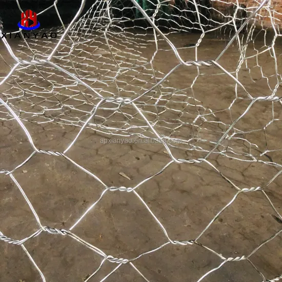 2x1x1m Cheap Double Twist Gabion Basket - Gabion Stone Fence Wire Mesh Gabion Wall