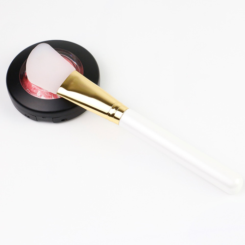 Gratis aangepaste logo cosmetische make-up tool gezichtsmasker applicator borstel siliconen gezichtsmasker borstel