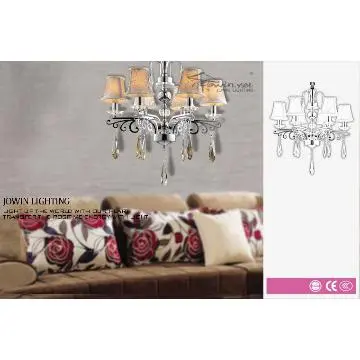 New Flower Painting Chandelier Lamp