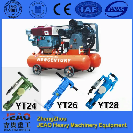 Used Condition and Diesel Power Source Diesel Piston Air Compressor