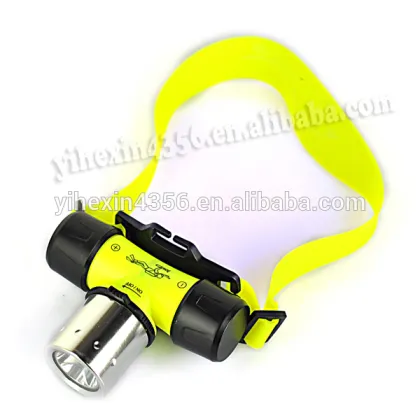 Summer Diving Equipment 1200Lumen IP68 Waterproof Diving Headlamp
