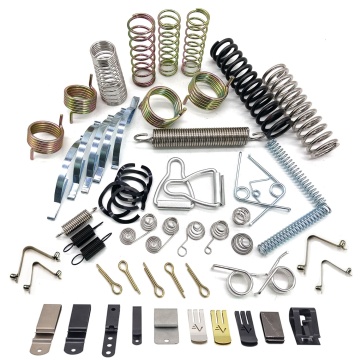 Stainless Steel Metal Spring Clips, Sheet Metal Fabrication, and Push Button Components