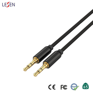 Aux Cable 3.5 mm Stereo Plug to Plug