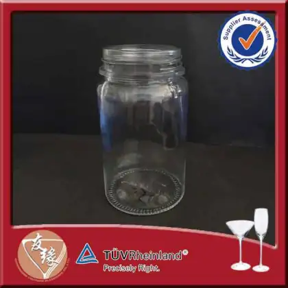 Hot selling 500ml glass storage jar mason style