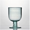 Green Bubble Recycled Drinking Goblet Wine Glasses Cup