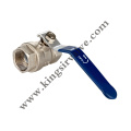 Nickel plated ball valve