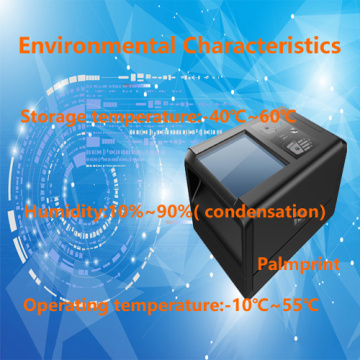Escáner de impresión de palma completa