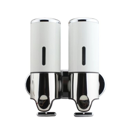Hand Touch Stainless Steel Double Liquid Soap Dispenser