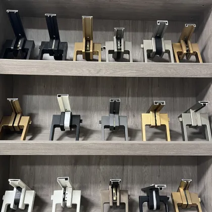 Automatic Minimalist Aluminum Swing Door for Kitchen and Home