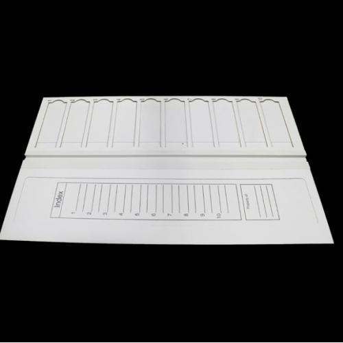 10 Lugar de laboratorio Cardboard Microscope Slide Mailer