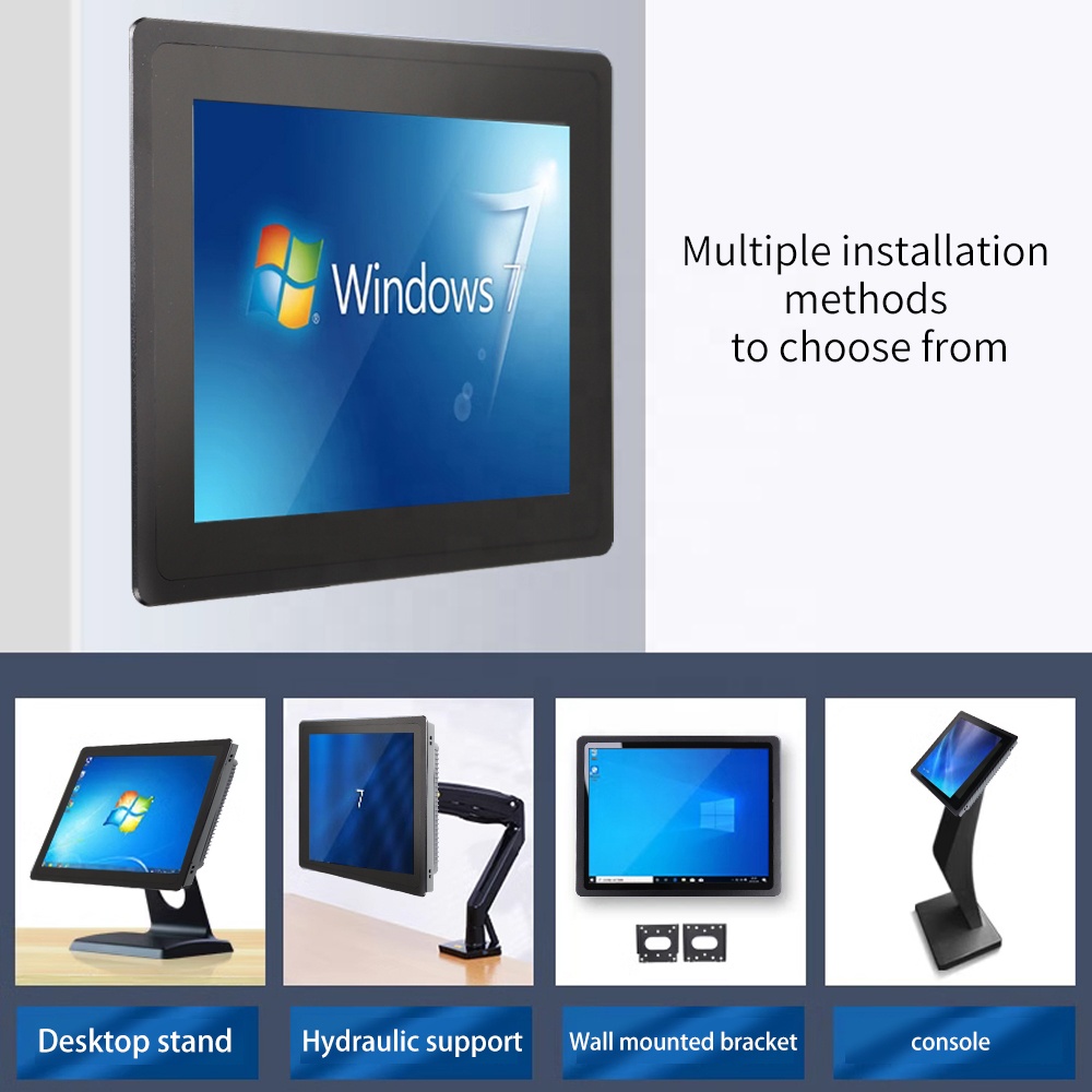 19 Inch Embedded Capacitive Touch Screen Industrial Computer