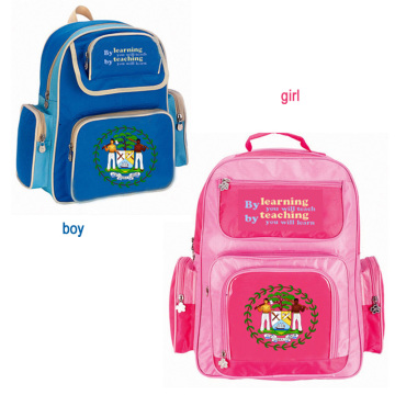 Nylon School Backpack Bag for Kids