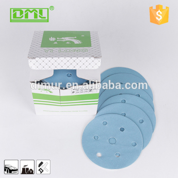 Abrasive magic sticker round sand paper,disc sanding paper with holes