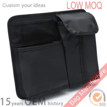 600D oxford hanging car organizer carriage bag for backseat