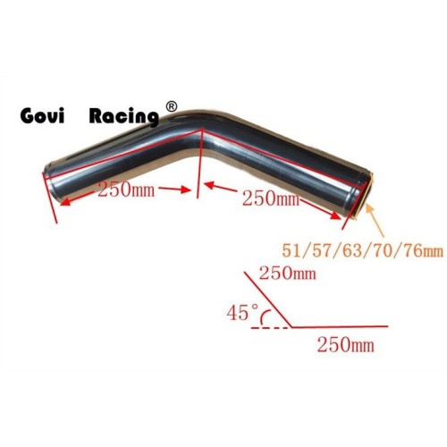 76 mm kalte Luftspeisemperatur 4pcs