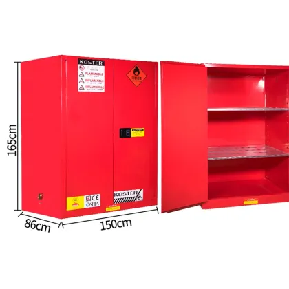Fireproof Explosion-Proof Battery Storage Cabinet - 12 Gallon Alcohol Paint Storage